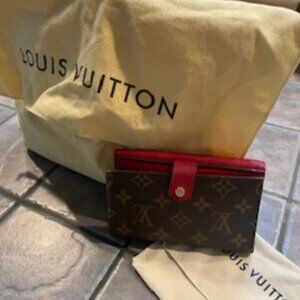 Louis Vuitton Cerise Monogram Pallas Wallet
